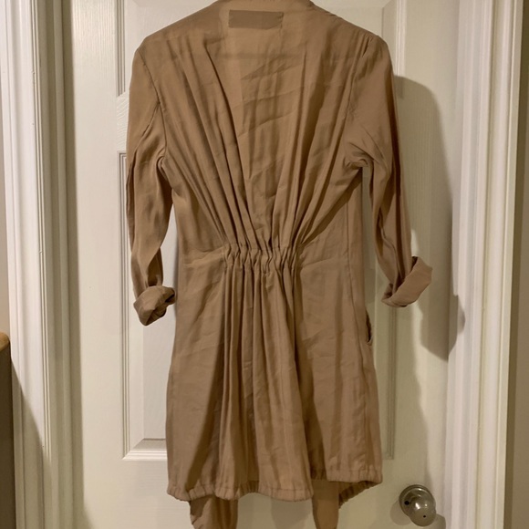 Zara Lightweight Lobg Coat - Picture 2 of 3